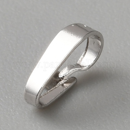 925 держатели кулонов из чистого серебра STER-WH0026-08P-1