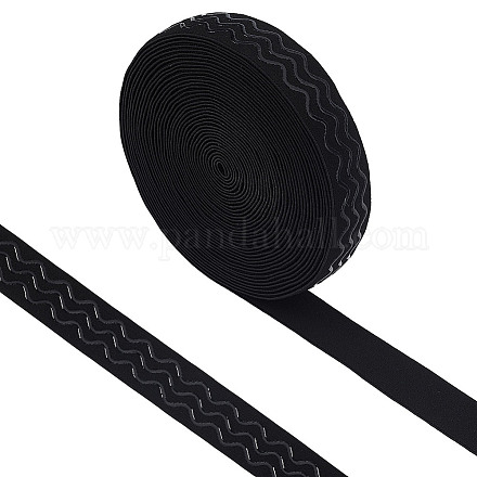 10 ярд плоского нескользящего эластичного шнура из полиэстера и спандекса OCOR-HY0001-45-1