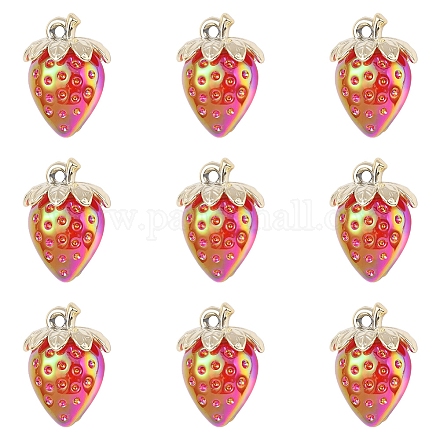 10шт прозрачные акриловые подвески MACR-FS0002-08C-1