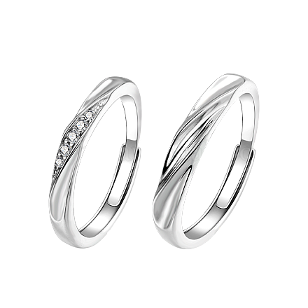 Серебряное кольцо Мебиуса s925 PY4355-1