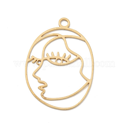 Латунные подвески&nbsp;KK-G423-16G-1