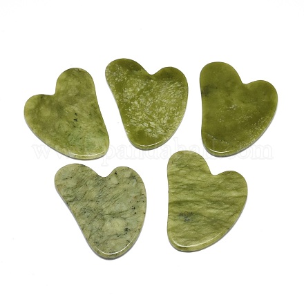 Натуральные китайские нефритовые доски гуаша G-H268-B01-B-1