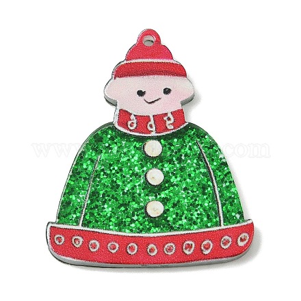 Рождественские акриловые подвески OACR-I028-02F-1