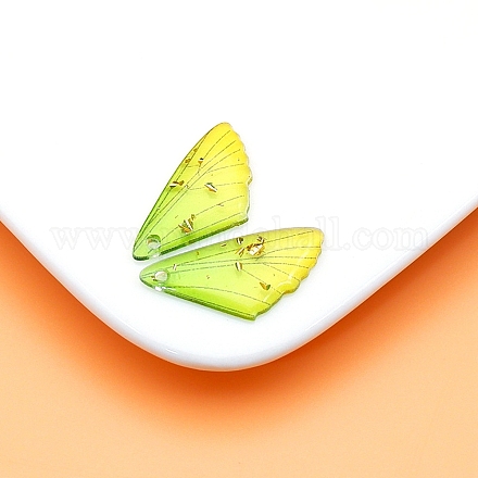 Прозрачные смоляные подвески RESI-TAC0005-023A-19-1