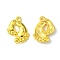Tibetan Style Alloy Pendants, Cadmium Free & Lead Free, Foot, Golden, 20x17x3mm, Hole: 1.5mm