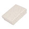 Rectangle Paper Jewelry Storage Boxes with Sponge Inside, Gift Package Supplies, Seashell Color, 9x7x2.8cm