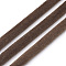 Velvet Cord, Sienna, 6mm, about 54.68 yards(50m)/bundle