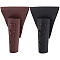 CutHollow 2Pcs 2 Colors Imitation Leather Knife Sword Sheaths, Waist Belt Holder, Retro Medieval Costume Accessories, with Alloy Finding, Mixed Color, 168x114x11mm, 1pc/color