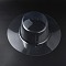 Plastic Fascinator Hat Base, Hat Holder, Clear, 345x330x110mm