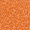 MIYUKI Delica Beads, Cylinder, Japanese Seed Beads, 11/0, (DB1593) Matte Opaque Mandarin AB, 1.3x1.6mm, Hole: 0.8mm, about 10000pcs/bag, 50g/bag