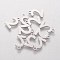 Tarnish Resistant 201 Stainless Steel Charms, Num.2, 13x8x1.1mm