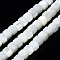 Natural Trochid Shell/Trochus Shell Beads Strands, Bleach, Column, Seashell Color, 6x4mm, Hole: 0.8mm, about 102~103pcs/strand, 15.94 inch(40.5cm)