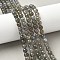 Natural Labradorite Beads Strands, Round, 6mm, Hole: 0.9mm, about 60pcs/strand, 14.80''(37.6cm)