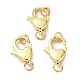Экологичные латунные застежки в виде когтей лобстера KK-C221-05G-2