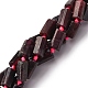 Гранат природный бисер нитей G-K245-I18-01-2