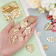 Наборы подвесок из листьев монстеры DIY-PH0013-15-3