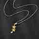 Комплекты из ожерелий и серег-гвоздиков из нержавеющей стали star 201 для женщин SJEW-Q025-02G-2