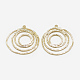 Латунные подвески KK-N200-093-1