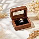 1 шт. 2-слотовые магнитные деревянные коробки для хранения колец CON-DC0001-14-5