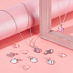 Набор для самостоятельного изготовления кулона в виде сердца DIY-UN0005-51-2