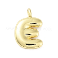 Подвески из латуни с покрытием стойки с буквами-шариками&nbsp;KK-C050-01G-E