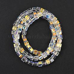 Гальванизируйте прозрачное стекло бисер нитей&nbsp;EGLA-B011-07A-AB06