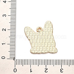 Эмалевые подвески в виде щенка животного FIND-V001-03G-02