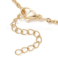 Изготовление браслета-цепочки из нержавеющей стали 304&nbsp;AJEW-JB01474