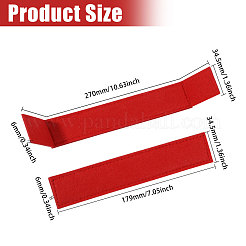 2 шт. прямоугольная основа для фетровой сумки&nbsp;DIY-WH0699-68A