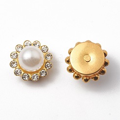 Цветок пришить стразами DIY-B063-01G