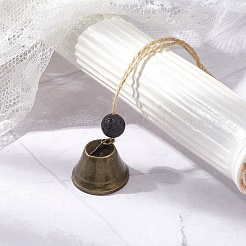 Железо колокол подвесные украшения&nbsp;HJEW-JM02178-01