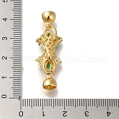 Латунь раз по сравнению с застежками&nbsp;KK-H480-34G