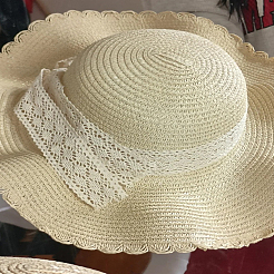 3 ярд плоской хлопковой кружевной ленты с цветочным узором&nbsp;OCOR-LP0002-38