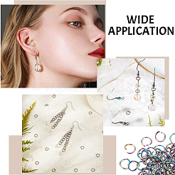 150 шт. ионное покрытие (IP) 304 нержавеющая сталь соединительные кольца STAS-AR0002-17