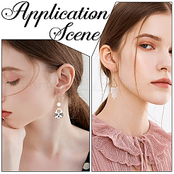 150 шт. крючки для сережек из нержавеющей стали 304 STAS-SC0008-22