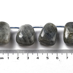 Природные лабрадорита бисер нитей G-P528-E10-01