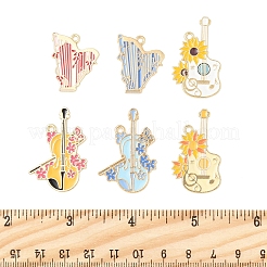 12шт 6 стиля подвески из сплава с эмалью&nbsp;ENAM-FS0002-58