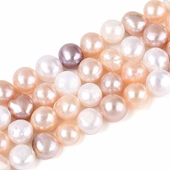 Нити из натурального культивированного пресноводного жемчуга PEAR-N014-05M-02