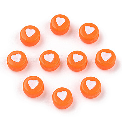 Непрозрачные акриловые бусины&nbsp;MACR-T027-01E