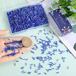 100 г непрозрачных цветных стеклянных круглых бусин&nbsp;SEED-SC0001-39D