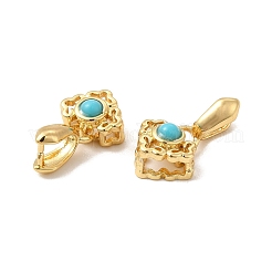 Латунь с покрытием стойки с поручнями для ледоруба из смолы KK-G457-02G-02