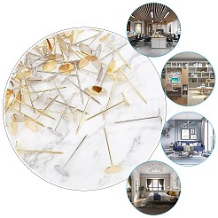 Железные плоские гвозди с круглой головкой AJEW-GA0001-51-C