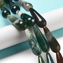 Природного индийского агата бисер нитей G-P528-H06-01