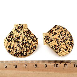 Серьги-гвоздики из нержавеющей стали 304 с эмалью&nbsp;EJEW-Z084-15G-01