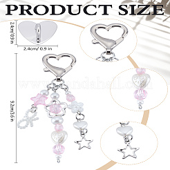 Акриловые подвесные украшения&nbsp;AJEW-LP0006-17