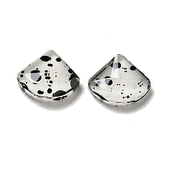 Кабошоны из смолы с точечным узором MRMJ-G015-07