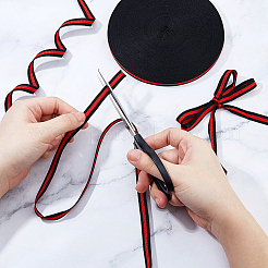 Полосатая лента из полиэстера OCOR-WH0101-165