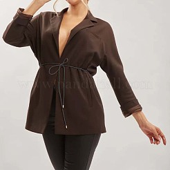 1 шт. плетеный ремень из искусственной кожи&nbsp;AJEW-CL0001-56A