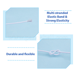 10.94 ярд 1 комплекта круглых полиэстеровых эластичных шнуров OCOR-NB0001-96A