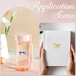 4 комплект декоративных наклеек из ПВХ&nbsp;DIY-SP0005-31A